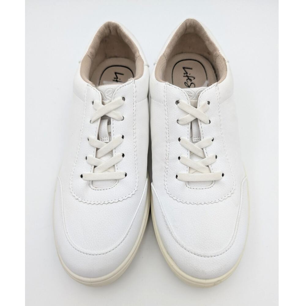LifeStride Happy Hour Sneaker Shoes Women's Round Toe White Size US8M EU38.5 - Picture 10 of 13